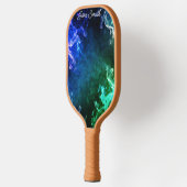 ピンクパーソナライズされたピックボールパドル ピックルボールラケット (左)