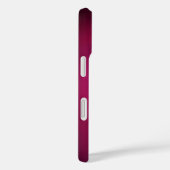 ピンクパーソナライズされたフラワーアップルiPhoneケース Case-Mate iPhoneケース (裏面 / 右)