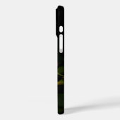 ピンクパーソナライズされたフラワーアップルiPhoneケース Case-Mate iPhoneケース (裏面 / 左)