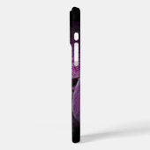 ピンクパーソナライズされたフラワーアップルiPhoneケース Case-Mate iPhoneケース (裏面 / 左)