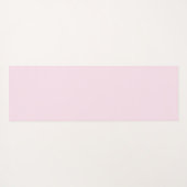 ピンクパーソナライズされたヨガマット – 名前をカスタムする ヨガマット (裏面(横))