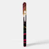 ピンクパーソナライズされたリーフApple iPhoneケース Case-Mate iPhoneケース (裏面 / 左)