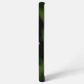 ピンクパーソナライズされたローズフラワーサムスンケース SAMSUNG GALAXYケース (左側面)