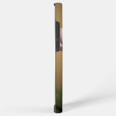 ピンクパーソナライズされたローズフラワーサムスンケース SAMSUNG GALAXYケース (右側面)