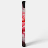 ピンクパーソナライズされたローズフラワーサムスンケース SAMSUNG GALAXYケース (左側面)