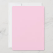 ピンクパーソナライズされた保のCALM AND Edit文字 (裏面)