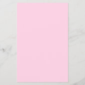 ピンクパーソナライズされた保のCALM AND Edit文字 チラシ (裏面)