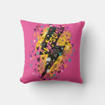 ピンクパーソナライズされた稲妻ボルト – ドードルアート