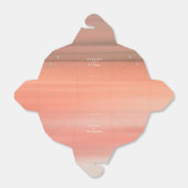 ピンクパーソナライズされた赤面結婚ズ フェイバーボックス (折り畳みなし)