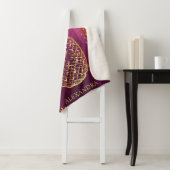 ピンクパーソナライズされた金ゴールドパイナップルグリッター シェルパブランケット (インサイチュ)