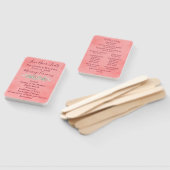 ピンクパーチメントフローラ ハンドファン (組立なし)