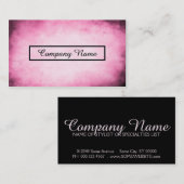 ピンクパーチメント 名刺 (正面/裏面)