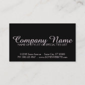 ピンクパーチメント 名刺 (裏面)