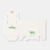 ピンクパーティーバルーン動物5thバースデーパーティー フェイバーボックス (折り畳みなし)