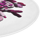 ピンクパーティー雪だるま カッティングボード (角)