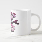 ピンクパーティー雪だるま ジャンボコーヒーマグカップ (右)