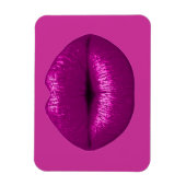 ピンクパーフェクト口紅メイクアップ美しいファッションSAL マグネット (縦)