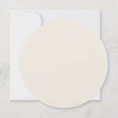 ピンクパープルの花模様で愛を祝う記念日カード (裏面)