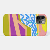 ピンクパープルイエローサンセットヨット Case-Mate iPhoneケース (裏面(横))