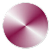 ピンクパープルカラーエレガントのカスタムテンプレート セラミックノブ (正面)