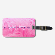 ピンクパープルガーリーシンプルモノグラムモダンテンプレート