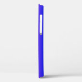 ピンクパープルグラデーションズストライプグラディエンス名前をカスタムする Case-Mate iPhoneケース (裏面 / 左)