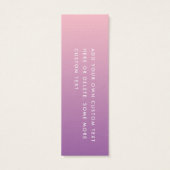 ピンクパープルグラデーションDIY価格つるラベル (裏面)