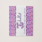 ピンクパープルジグソーパズル ジグソーパズル (縦)