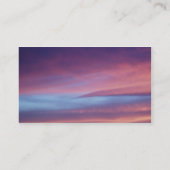 ピンクパープルスカイ名刺 名刺 (裏面)