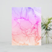 ピンクパープルスクラップブック紙 (スタンド正面)