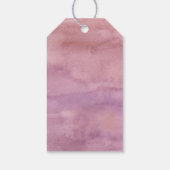 ピンクパープルスリーレックスガールディオナース誕生日 ギフトタグ (裏面)