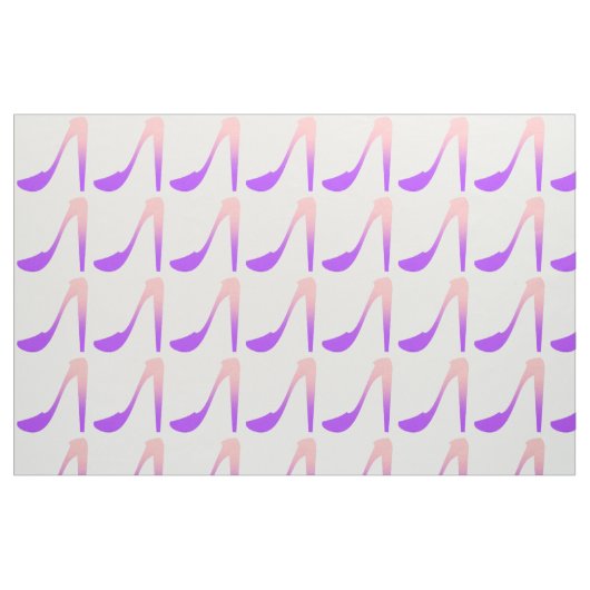 ピンクパープルハイヒール ファブリック (ファットクウォーター)