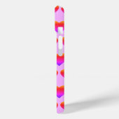 ピンクパープルハートラブバレンタインデー Case-Mate iPhoneケース (裏面 / 左)