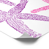 ピンクパープルヒトサンダー_コーブ ポスター (角)