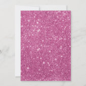 ピンクパープルファースト聖餐式招待状 招待状 (裏面)