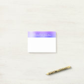 ピンクパープルフォイルプロフェッショナル事業 ポストイット (デスク上)