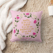 ピンクパープルフローラウィリアムシェイクスピア クッション (ブランケット)