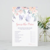 ピンクパープルフローラバタフライ価格ゲームを推測 (スタンド正面)