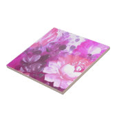 ピンクパープルフローラ タイル (側面)