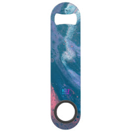 ピンクパープルブルーステンレス鋼ボトルオープナー スピード栓抜き