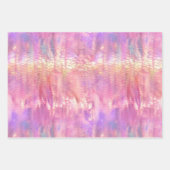 ピンクパープルブルーマーメイド ラッピングペーパーシート (正面3)