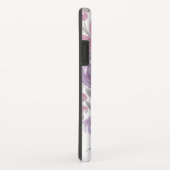 ピンクパープルライトセージ緑のフローラ水彩 Case-Mate iPhoneケース (裏面/右)