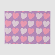 ピンクパープルラブハート