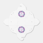 ピンクパープルリース95thバースデーパーティー フェイバーボックス (折り畳みなし)