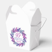 ピンクパープルリース95thバースデーパーティー フェイバーボックス (オープン)