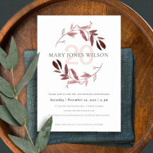 ピンクパープルリースANY YEAR ANNIVERSARYカード