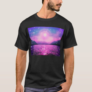ピンクパープルレイク tシャツ