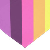 ピンクパープルレトロストライプズ中表ランナー ミディアムテーブルランナー (コーナー)