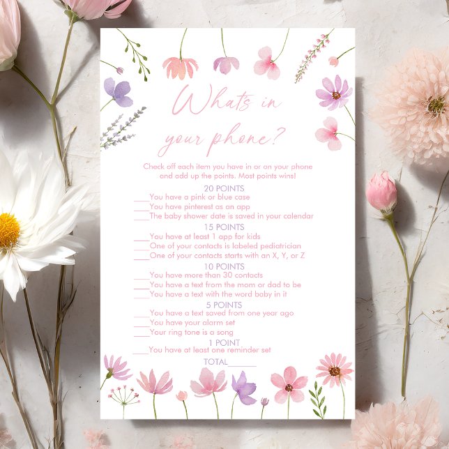 ピンクパープルワイルドフラワーゲームの内容 (クリエイターアップロード済み)