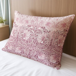 ピンクパーペネルヴィンテージパターンウィリアム・モリス 枕カバー